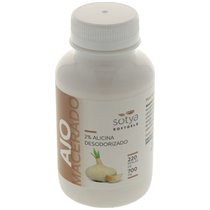 ajo macerado de sotya 220perlas de 500mg.