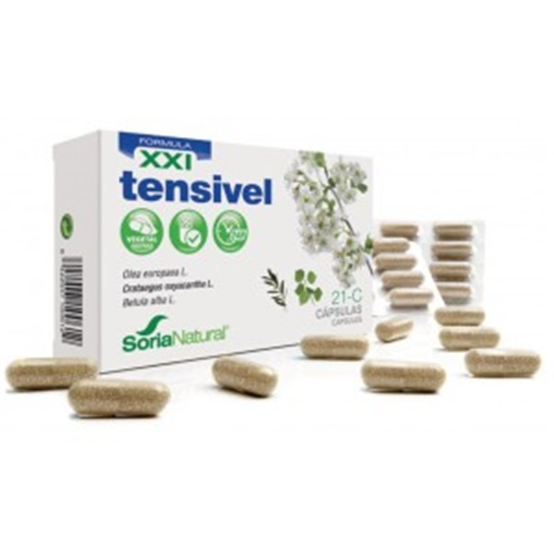 21-C TENSIVEL XXI 30 CAPSULAS.SORIA NATURAL. 21-C TENSIVEL XXI 30 CAPSULAS.SORIA NATURAL.