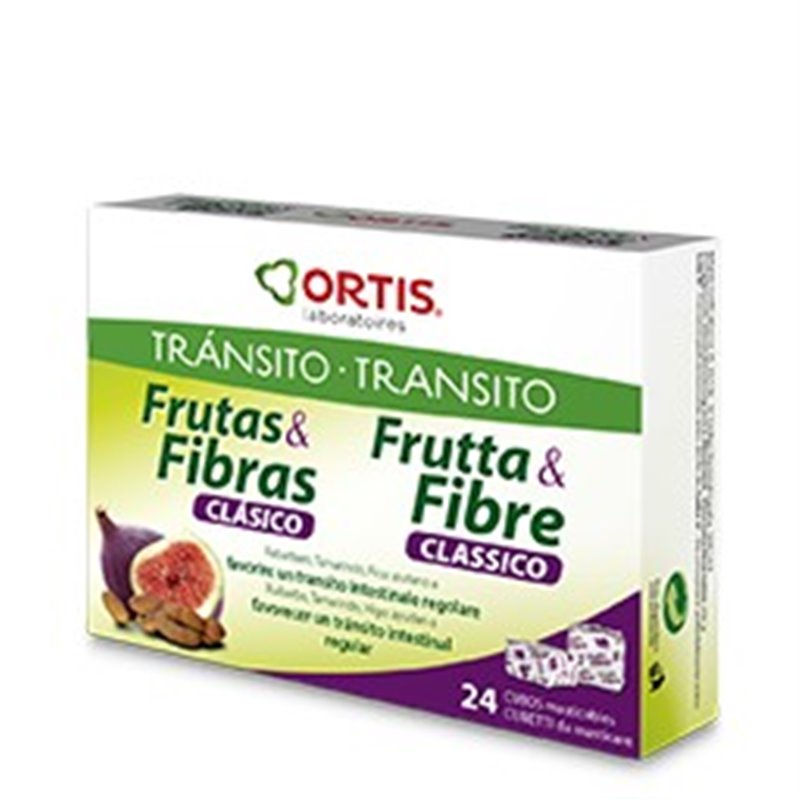 frutas y fibras 24 cubitos .