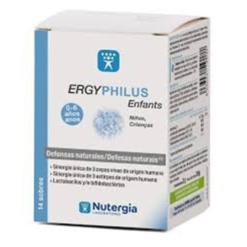 ergyphilus niños 14 sobres.nutergia