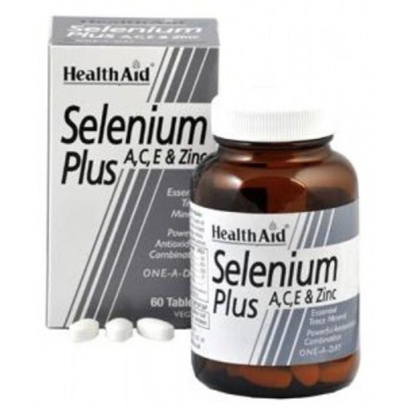 SELENIO PLUS 60 C0MPRIMIDOS HEALTH AID. SELENIO PLUS 60 C0MPRIMIDOS HEALTH AID.