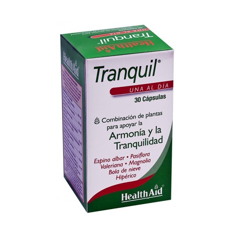 TRANQUIL 30 CAPSULAS HEALTH AID.