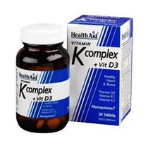 KCOMPLEX MAS VITAMIA D3 30 TABLETS HEALTH AID.