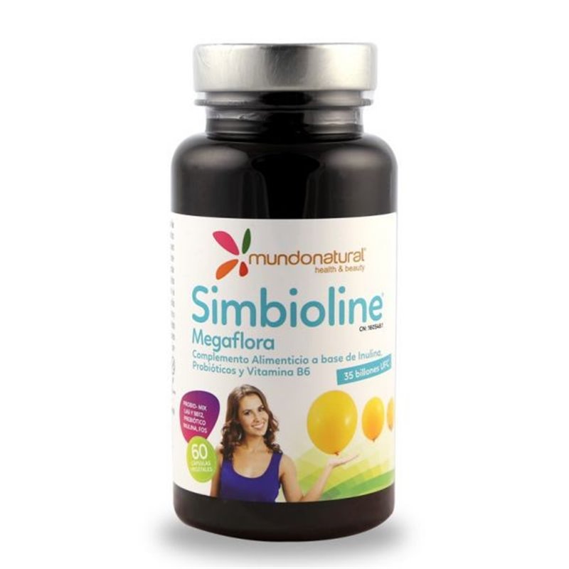 SIMBIOLINE MEGAFLORA 60 CAPSULAS MUNDO NATURAL.