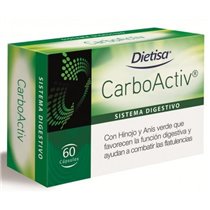 CARBOACTIV  60 CAPS.DIETISA