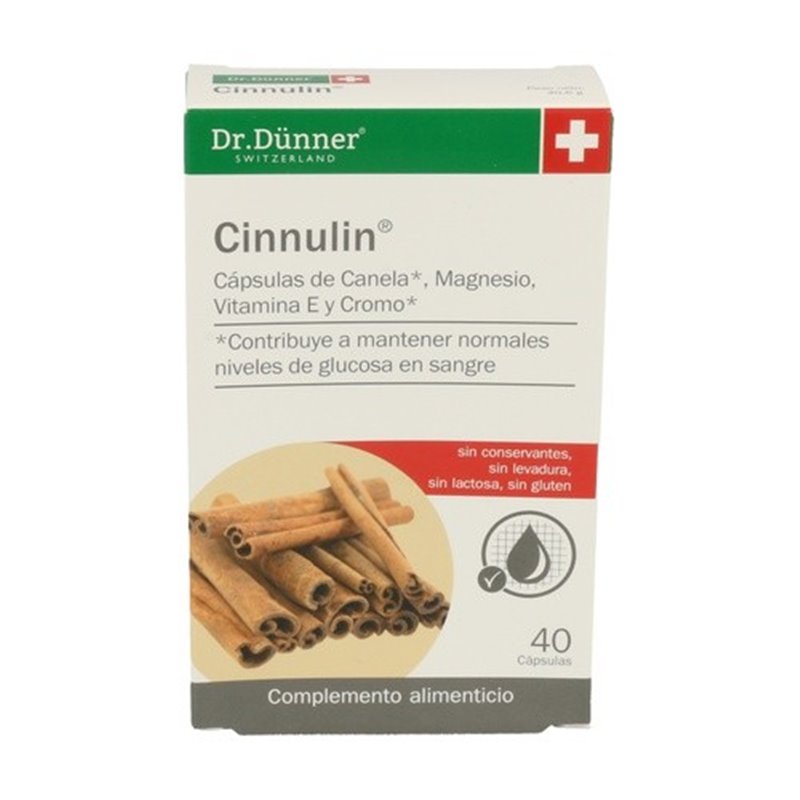 CINNULIN DR.DUNNER 40 CAPSULAS