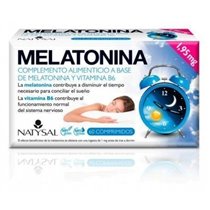 MELATONINA 1,95MG 60 C0MPRM. NATYSAL.