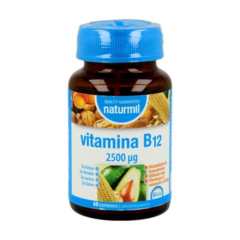 VITAMINA B12 60 COMPR NATURMIL