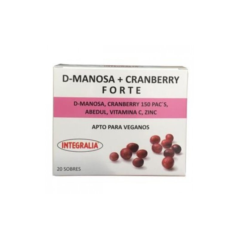 D-MANOSA CRANBERRY FORTE 20 SOBRES INTEGRALIA (arandano rojo)