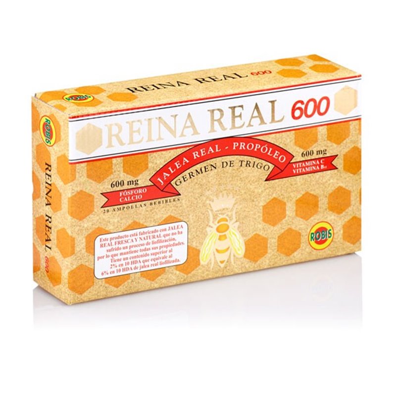 REINA REAL 600 20 AMPOLLAS ROBIS OFERTA 2X1