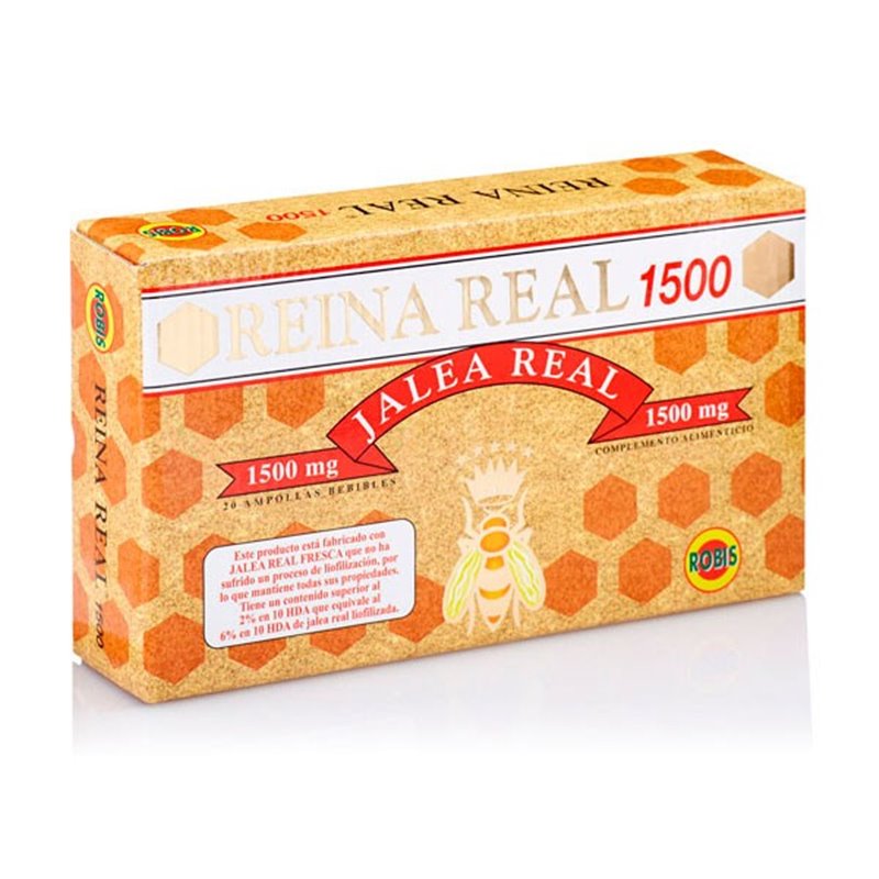 REINA REAL 1500 20 AMPOLLAS ROBIS OFERTA 2X1