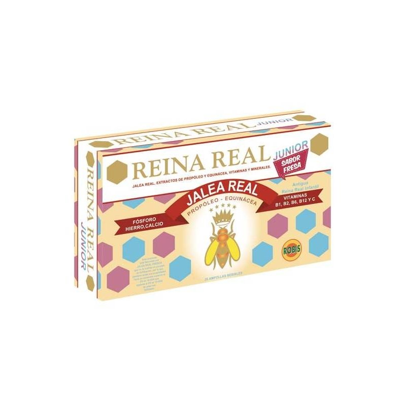 REINA REAL INFANTIL 20 AMPOLLAS ROBIS OFERTA 2X1